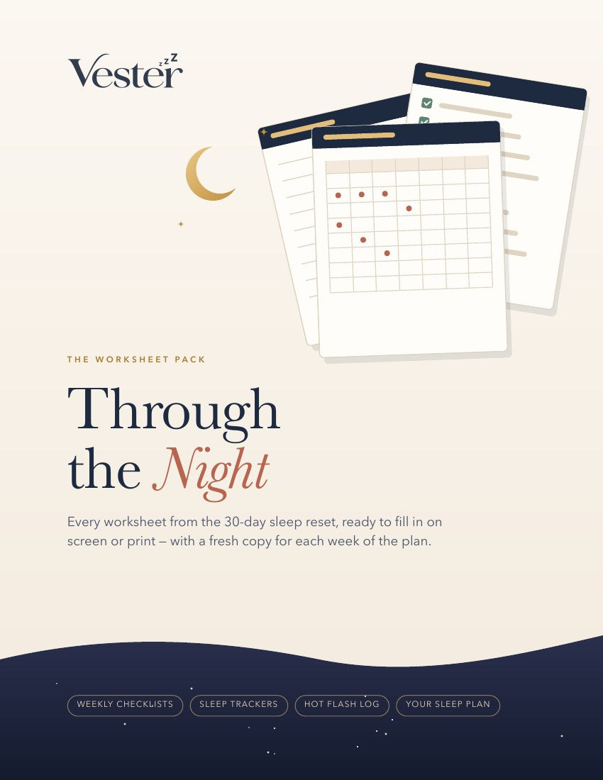 Cover of the Through the Night Worksheet Pack